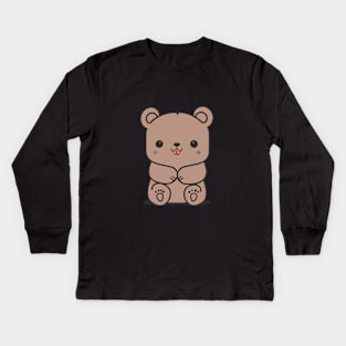 Love Ya Beary Much Kids Long Sleeve T-Shirt